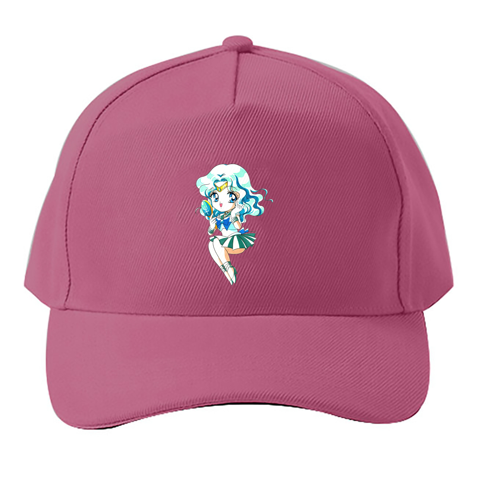 （画像用） 美少女戦士セーラームーン 海王 みちる（かいおう みちる） Sailor Moon Kaiou Michiru ベースボールキャップ 綿100％ 男女兼用 帽子 スポーツ